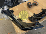 Gloss black rear diffuser - i7 G70