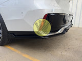 Gloss black rear diffuser - i7 G70