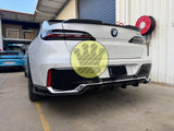 Gloss black rear diffuser - i7 G70