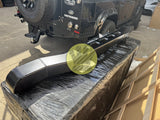 Satin black front bumper - Defender
