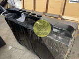 Satin black front bumper - Defender