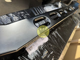 Satin black front bumper - Defender