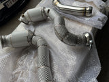Stainless steel downpipe - W205 C205 C63s