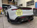 M style carbon fiber spoiler - Taycan