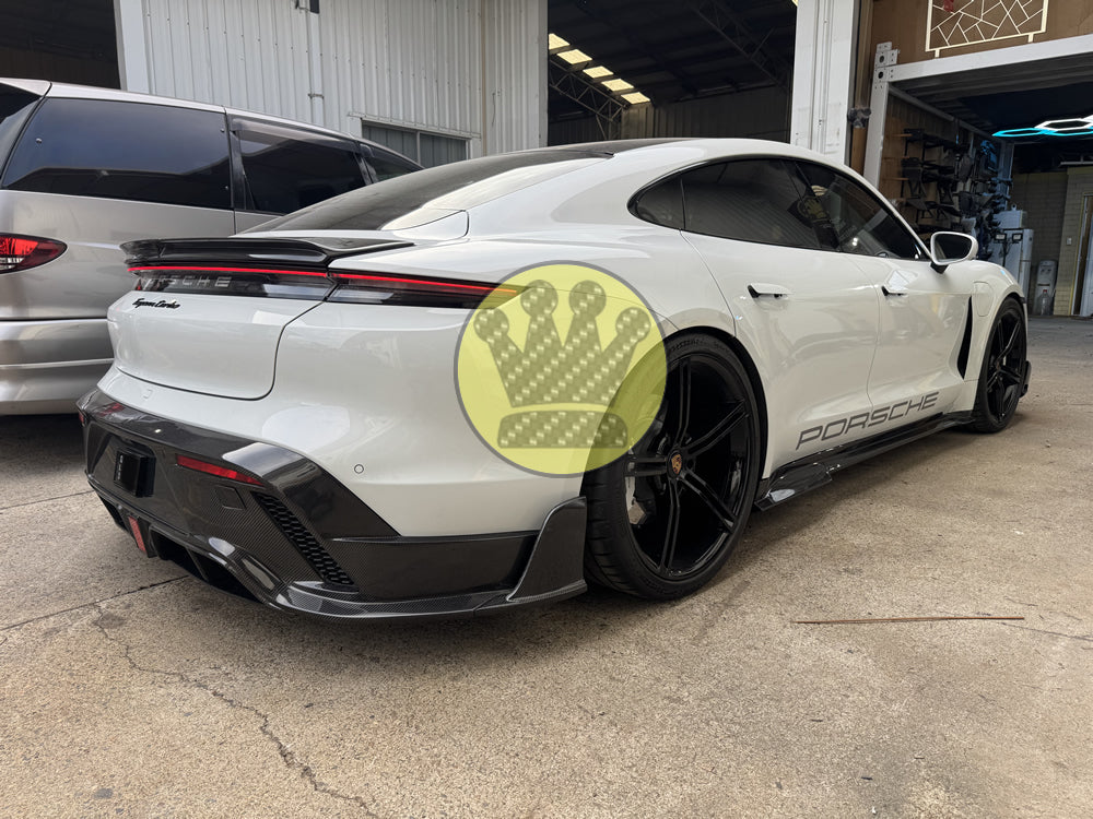 M style carbon fiber spoiler - Taycan – bodykit kingdom