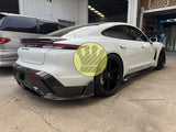 M style carbon fiber spoiler - Taycan