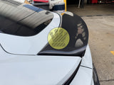 M style carbon fiber spoiler - Taycan