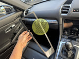 Carbon fiber interior trims - 981 Cayman Boxster