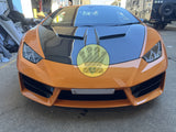 Prepregged carbon fiber bonnet - LAMBORGHINI HURACAN