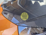 Prepregged carbon fiber front fender - LAMBORGHINI HURACAN