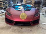 Prepregged carbon fiber front fender - LAMBORGHINI HURACAN