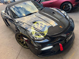 GT4 style Front Guards - 981 Cayman Boxster