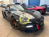 GT4 style Front Guards - 981 Cayman Boxster
