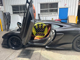 600LT style Prepregged Carbon Fiber side skirts - 540C 570S 570GT 600LT Mclaren