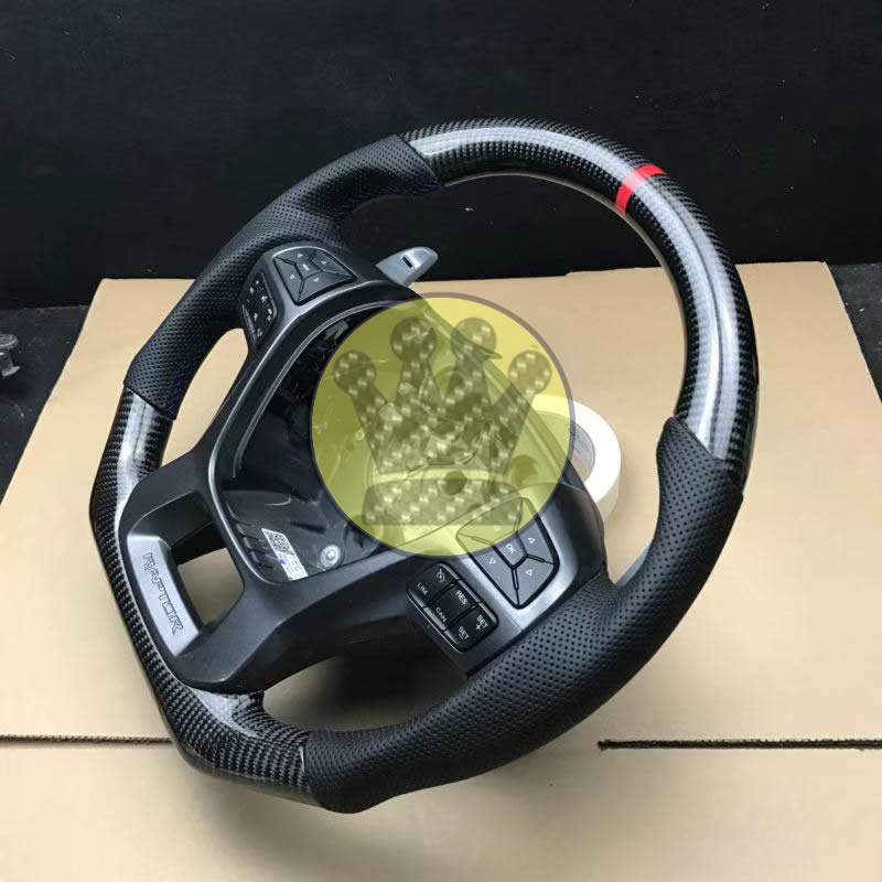 Raptor carbon fiber Steering wheel - Ranger Raptor PX2 PX3 – bodykit ...