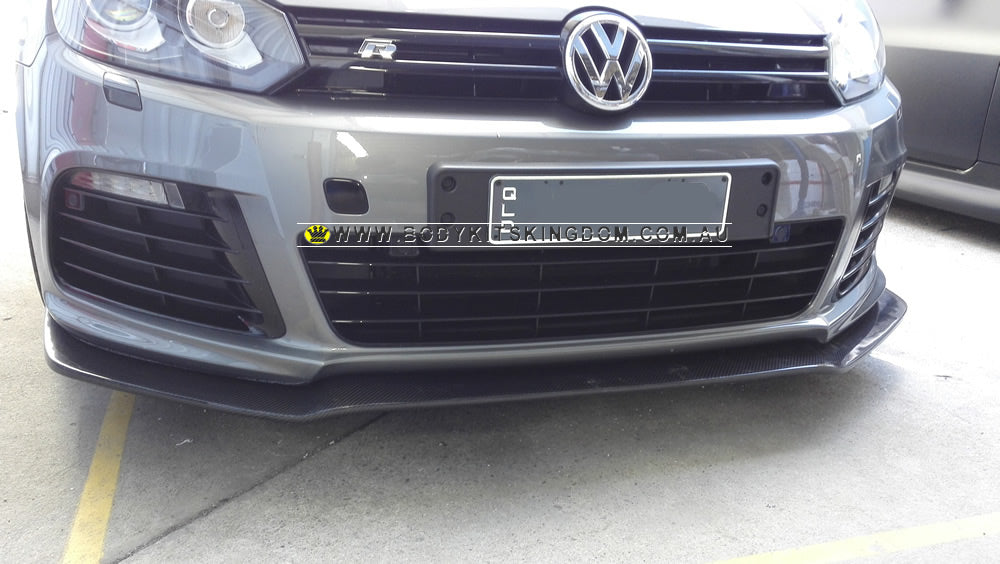 Carbon fiber Front Lip - MK6 R – bodykit kingdom