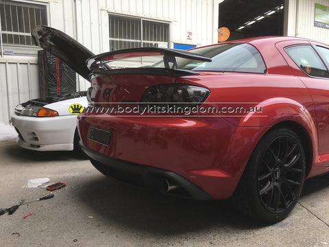 Mazdaspeed style carbon fiber wing - RX8 – bodykit kingdom