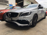 Gloss Black Panamericana Grill - W176 A Class Facelifted