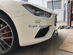 GranSport Style Front Bumper - Maserati Ghibli (14 Up)
