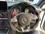 Carbon fiber Steering Wheel with LED display - C117 CLA W205 C Class W176 A Class e63 E Class gla c205