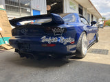 Feed Style Carbon Fiber Side Skirts Extension - RX7