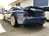 Feed Style Carbon Fiber Side Skirts Extension - RX7
