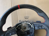 Carbon Fiber steering wheel - A4 B9 Q5 FY Q7 4M