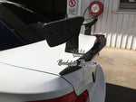 GTS style adjustable carbon fiber wing - E82