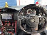 Carbon Fiber Steering wheel with LED - FT86 / BRZ (13 - 21)