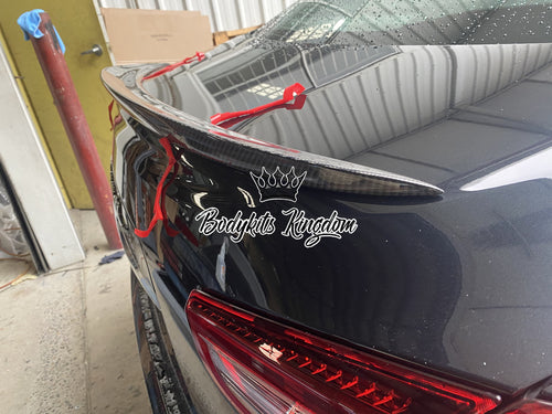  Carbon Fiber Trunk Spoiler for Maserati Ghibli Sedan