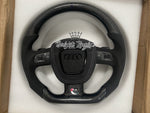 Carbon Fiber Steering Wheel - 07+ 8V A3 S3 A4 A5 A7 RS5 RS4