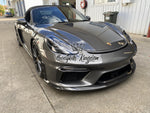 GT4 982 style Front Bumper - 718 982 Cayman Boxster