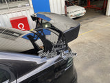 V2 style Carbon Fiber Wing - CJ CF Lancer Evolution 10