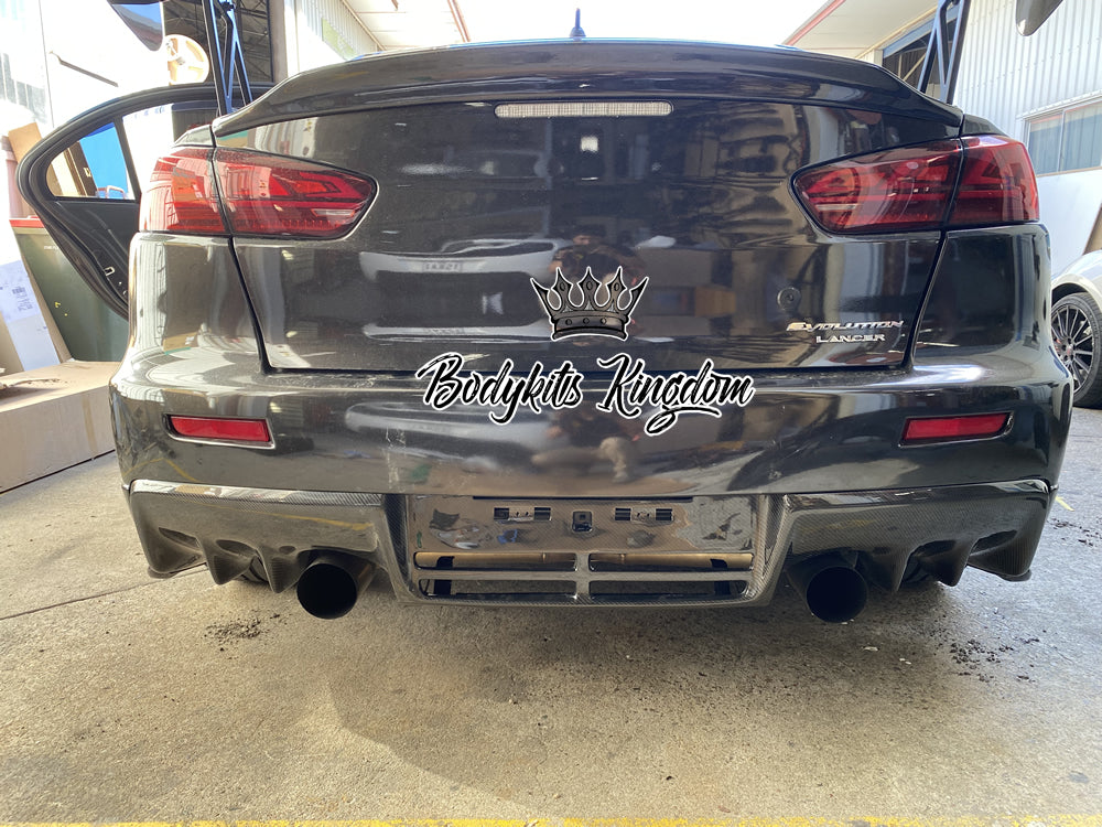 Carbon Fiber Diffuser - CJ CF Lancer Evolution 10 – bodykit kingdom