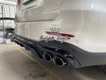 Facelifted GLC43 Rear Diffuser with tips - X253 C253 GLC (15 Up)