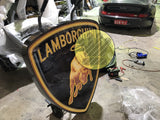 Lamborghini Logo LED sign