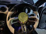 Carbon Fiber Steering Wheel with LED - Mustang FN FM