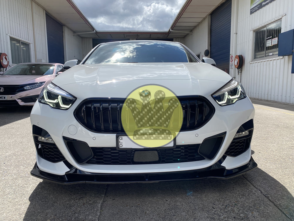 Gloss black front lip - F44 2 Series – bodykit kingdom