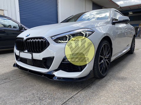 Gloss black front lip - F44 2 Series – bodykit kingdom