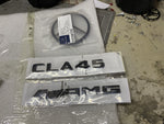 Gloss black rear badges (set) - CLA W118 C118