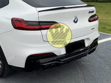 Gloss Black X4 M Competition Rear Diffuser - G02 X4