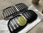 Gloss Black Double line Grill - X7 G07