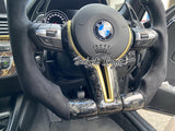 Carbon Steering Wheel Insert - F Series F06 F12 F13 F30 F31 F32 F36 F80 F82 F83 F87 F20 F20 F22 F15 F26 F25 F16